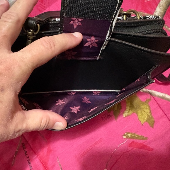 ANUSCHKA Women’s Cleopatra’s Leopard Genuine Leather Organizer Wallet - Picture 9 of 14